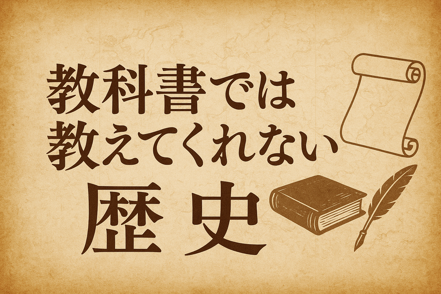 教科書には載らない本当の歴史